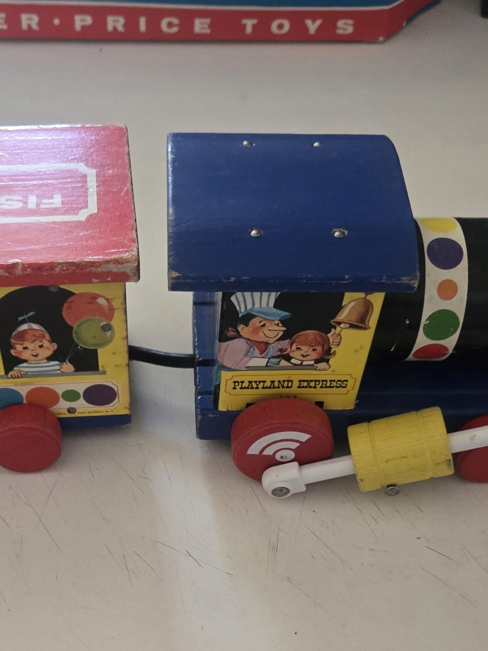 1962 Playland Express Fisher-Price toy